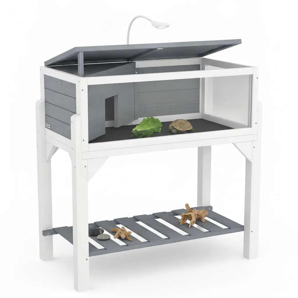 Maison Tortue Terrestre PawHut 90cm