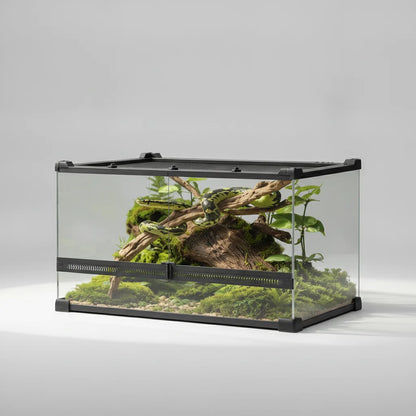 Terrarium Verre Reptile Ventilation Sécurisée