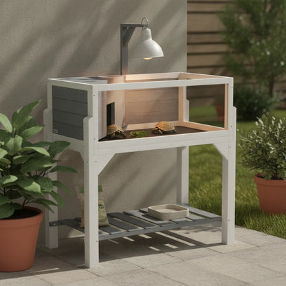 Maison Tortue Terrestre PawHut 90cm