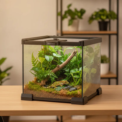 Terrarium Verre Magnétique Reptiles