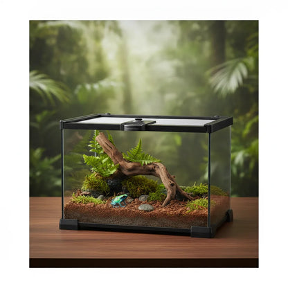 Terrarium Verre Magnétique Reptiles